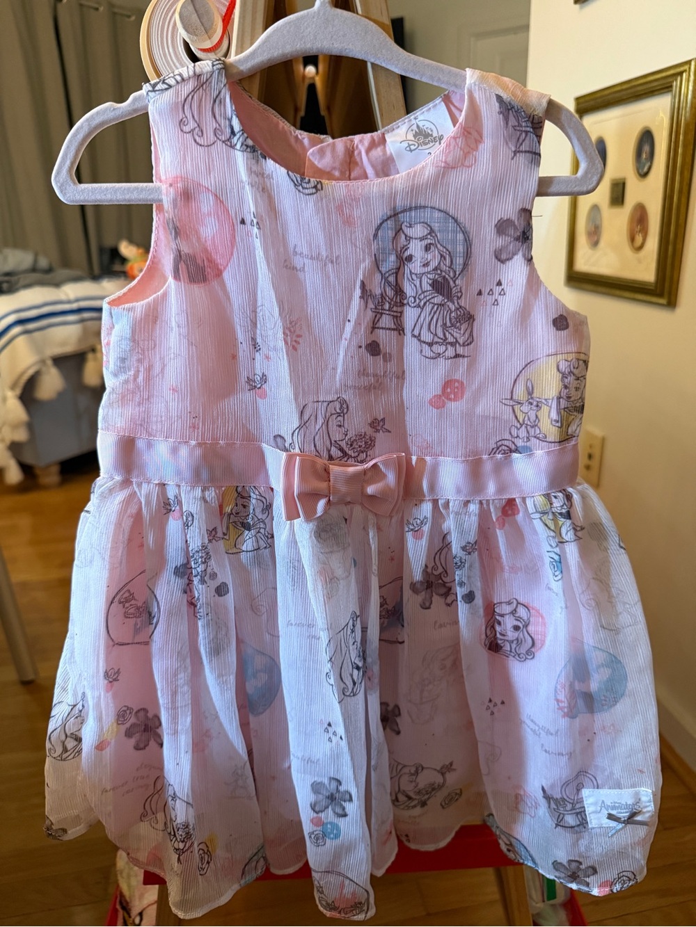 Disney Animators’ Collection Princess Dress Pink Toddler Girls Size 2